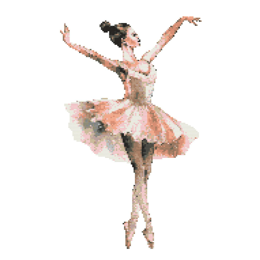 BALLERINA - Cross Stitch Pattern - Cross Stitch Chart