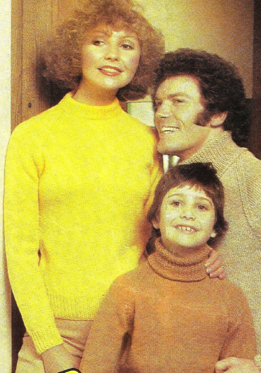 VINTAGE KNITTING PATTERN Family at Play Sweaters