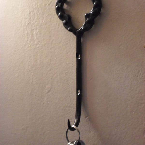 Ornate Key Hook.....................................Wrought Iron (Forged Steel) 