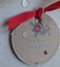 Christmas Card - Wreath With Red Poinsettias- Festive Wishes - Image 6