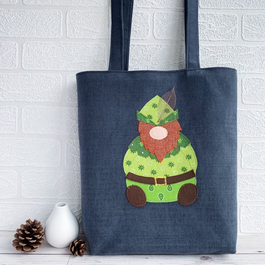 SALE - Robin Hood Gnome Tote Bag - Seconds Sunday