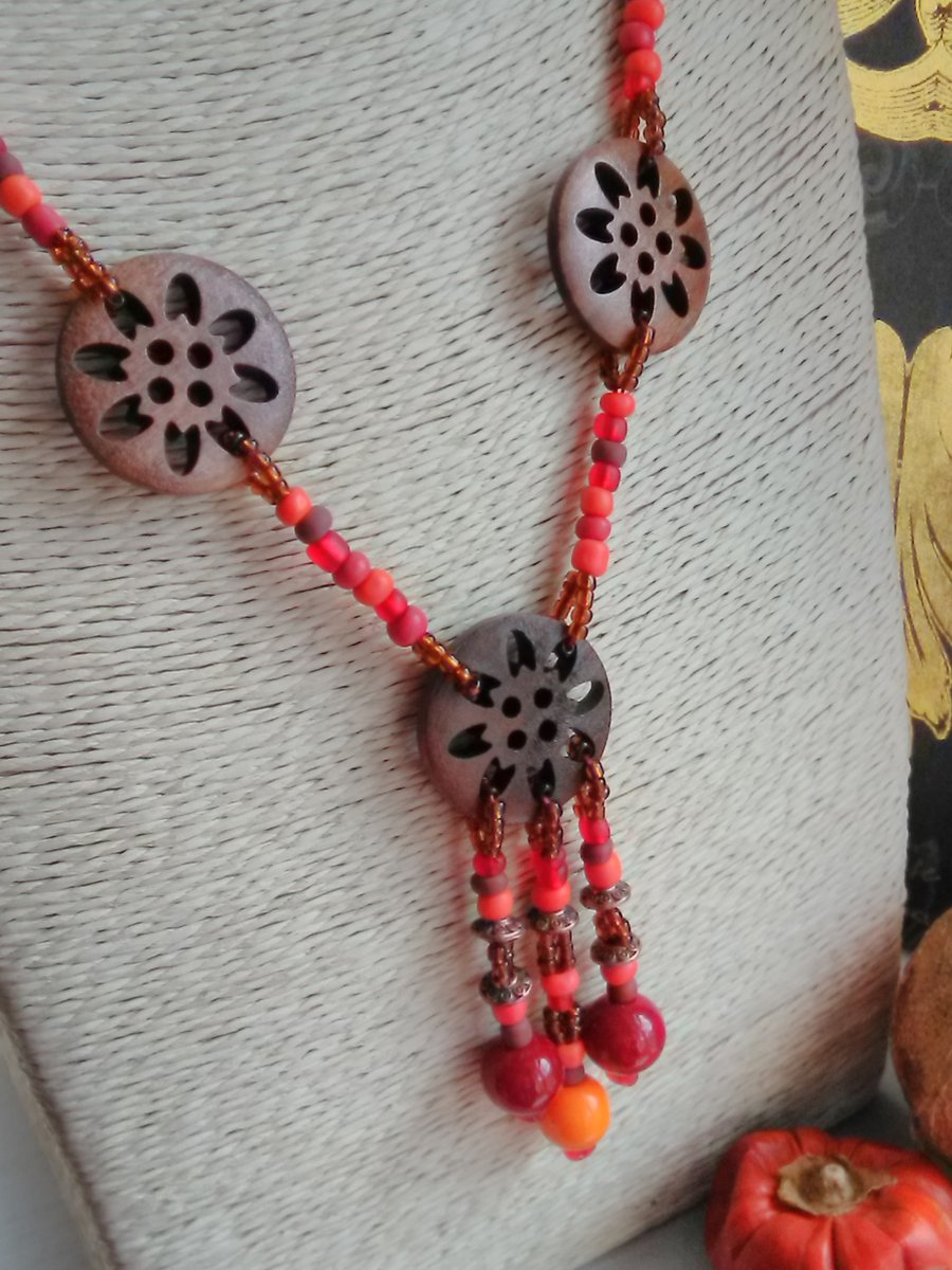 Dreamcatcher necklace