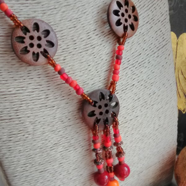 Dreamcatcher necklace
