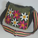 The Pink and White Daisey Handbag