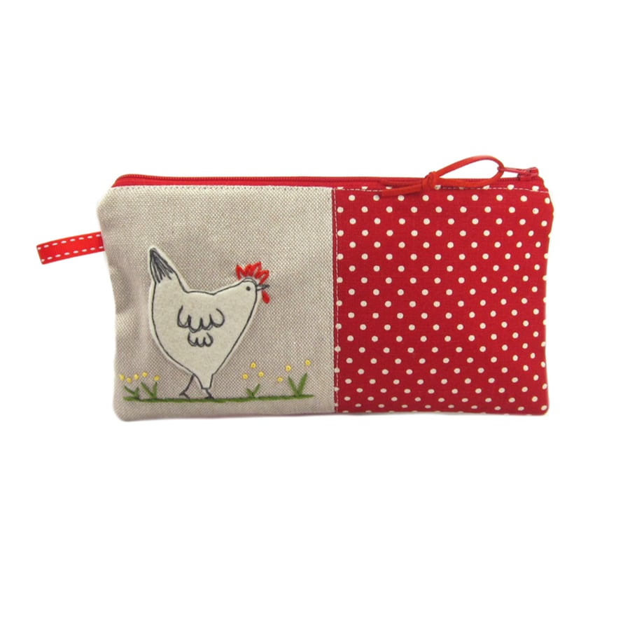 Chicken Pencil Case, Personalised Pencil Case