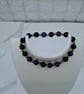 Sodalite and rose gold plated stretchy bracelet - Image 4