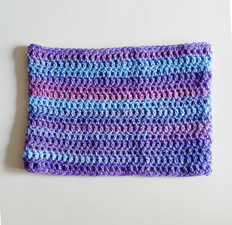 CROCHET Ladies Meadow Flowers Cowl