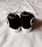 Baby High Top Shoes in black 3-6 months  - Image 3