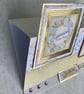 Birthday Card for Him or Her.  Hydrangea Birthday Card. Easel Card. - Image 9