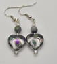Pinky Heart Earrings 