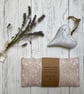 Hand Printed Linen Lavender Eye Pillow
