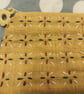 Fabric purse with sashiko embroidery detail. - Image 2