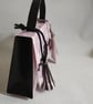 Lilac Purple Diamond and Black Handbag Style Gift Box  - Image 5