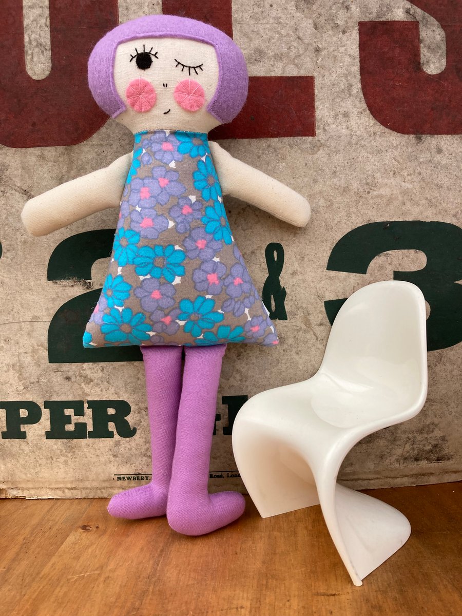 Lucy Dolly the Handmade Cloth Doll 