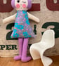 Lucy Dolly the Handmade Cloth Doll 