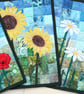 Thistle Kit  Art Quilt Wall Hanging  - Image 5