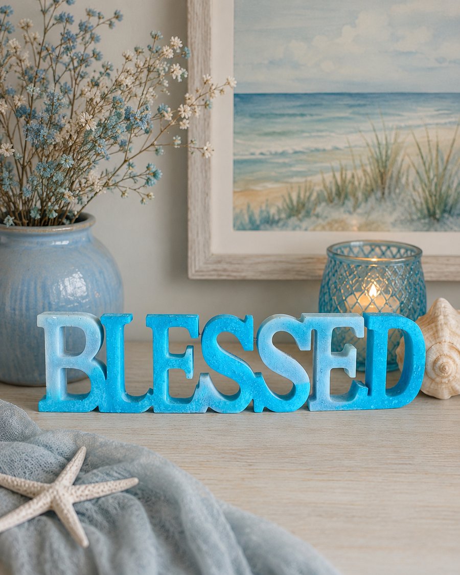 Blessed Resin Ornament Sign. A Thoughtful Gift
