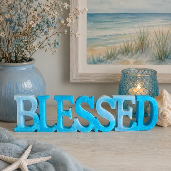 Blessed Resin Ornament Sign. A Thoughtful Gift