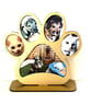 Anima Paw print Wooden Picture Frame