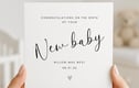 New baby cards