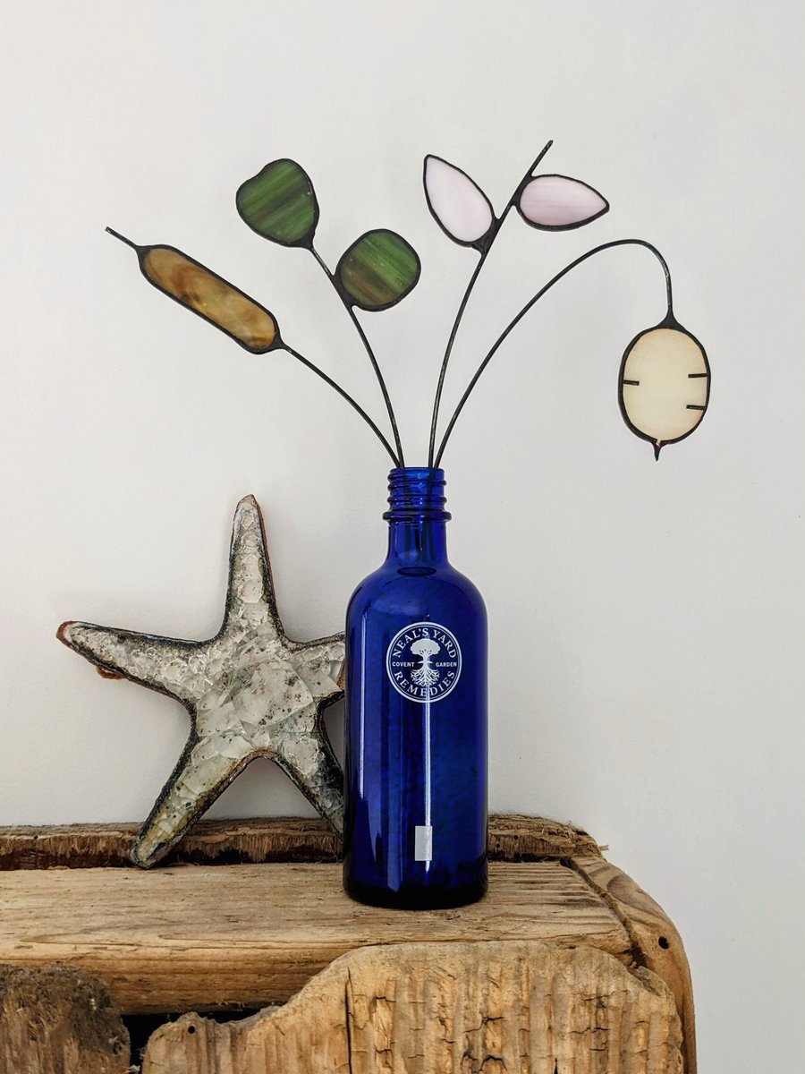 Stained Glass Flowers, Pick Your Own Posy of 3-6 Spring Stems, Thoughtful Gift