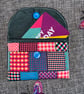 Gift Card Wallet, Patchwork style material, Special person - Image 2