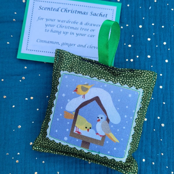 Scented Sachet Bird Table