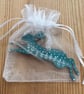 Hand painted wooden hanging  hare - Image 9