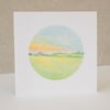 Countryside View Blank Card