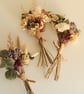 3x Mini Dried Flower Posies - Image 2