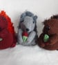 Bushy Tailed Squirrel Soft Toy or Chocolate Orange Cover