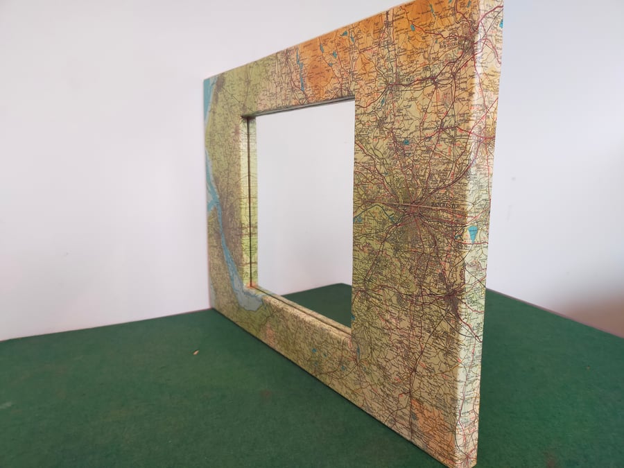 The Great North West 1952 map mirror