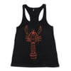 Womens Larry the Lobster  organic Vest top