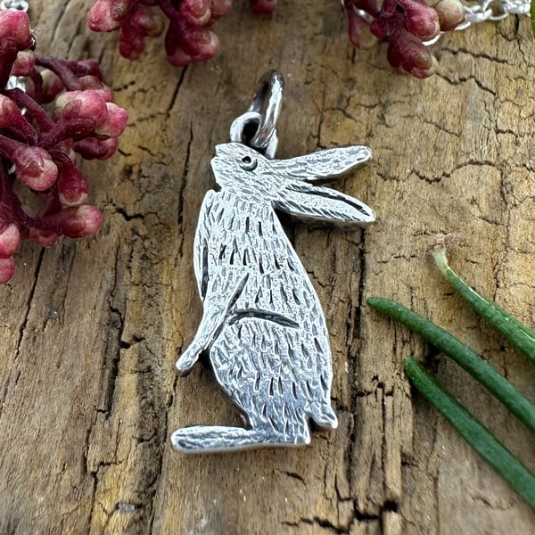 Little Medieval Hare Pendant