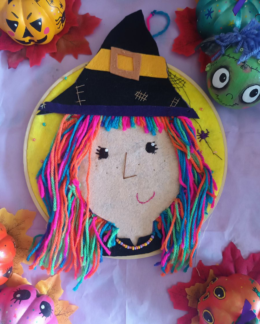 Belinda - Felt Witch