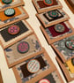Wooden floral brooch - Image 9