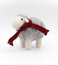 Winter Woolly Sheep - Handmade Needle Felted Decoration Birthday Christmas Gift - Image 5
