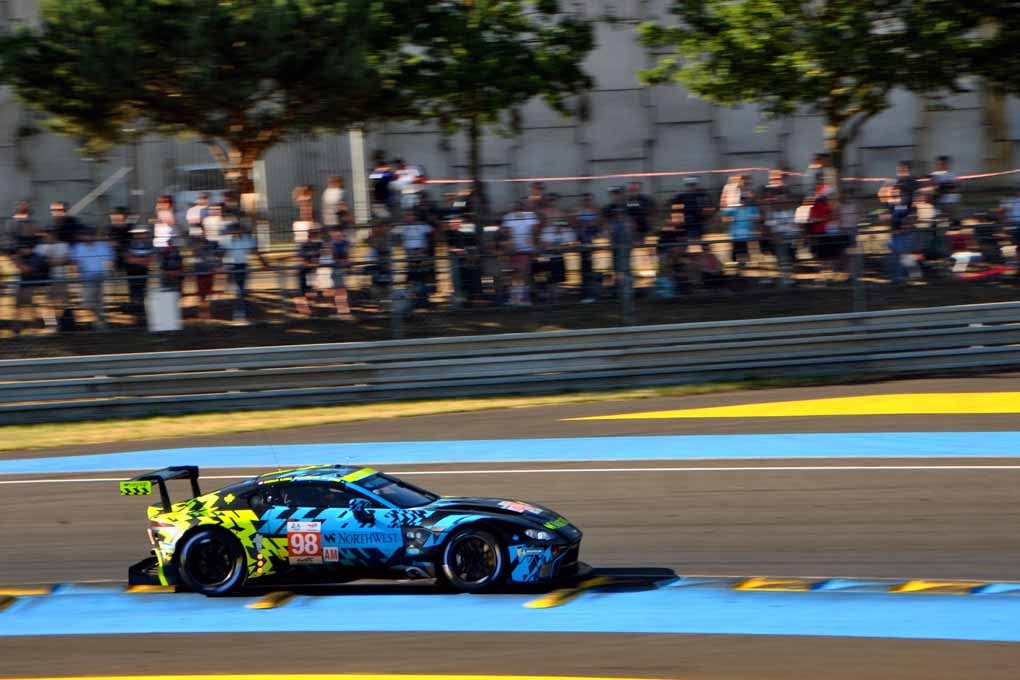 Aston Martin Vantage AMR 24 Hours of Le Mans 2022 18"x12" Print