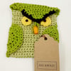 'Irritable Owl Syndrome' Crochet  Wallet 