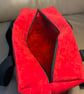 Small  Red Make-up Bag - Image 3