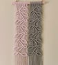 Sage Green and Off White Macrame Wall Hanging. - Image 2