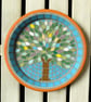 Spring Jewel Tree Mosaic Garden Bird Bath - Image 2