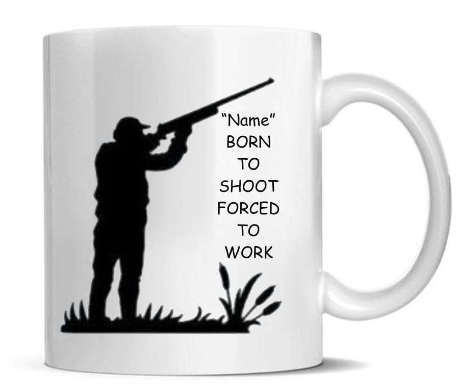 Personalised Shooting Mug