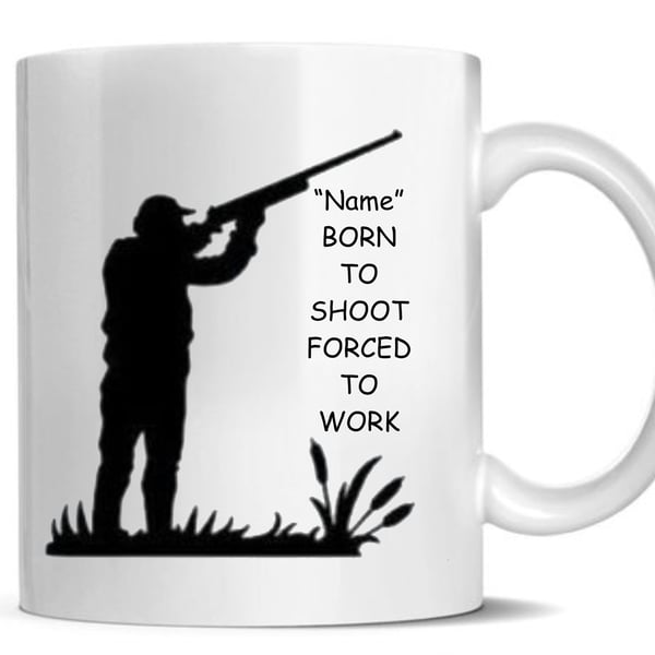 Personalised Shooting Mug