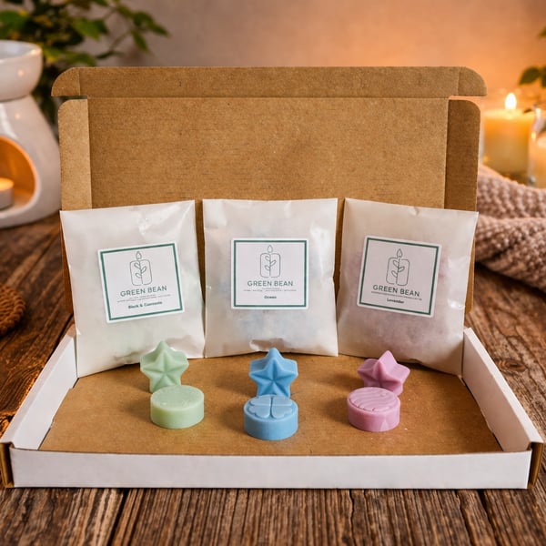 Wax Melt Set - Choose from 7 scents - 3 x 42g - 100% Vegan Soy Wax