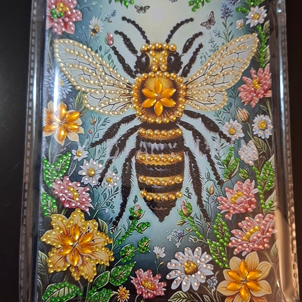 Diamond Art Note Book Bee A5 