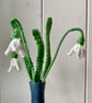 Crochet snowdrops, spring wildflowers, handmade flowers - Image 4