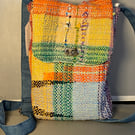 Hand woven Cross Body Bag  - medium