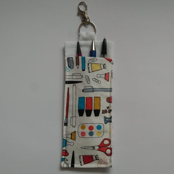 Lanyard Pen Holder with Stationery Design