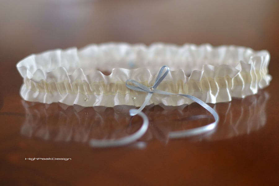 Luxury Handmade Silk Garter 